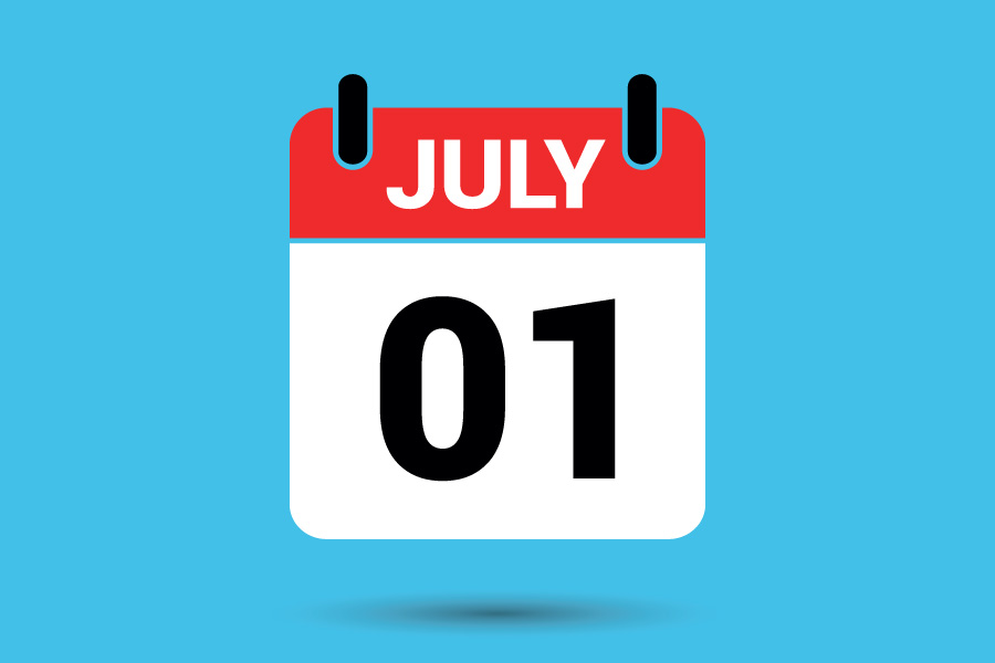membership-rates-increase Icon of a calendar that reads July 01