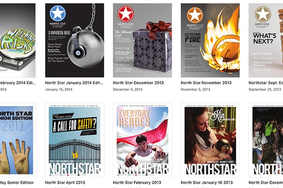 Screenshot of the Issuu website