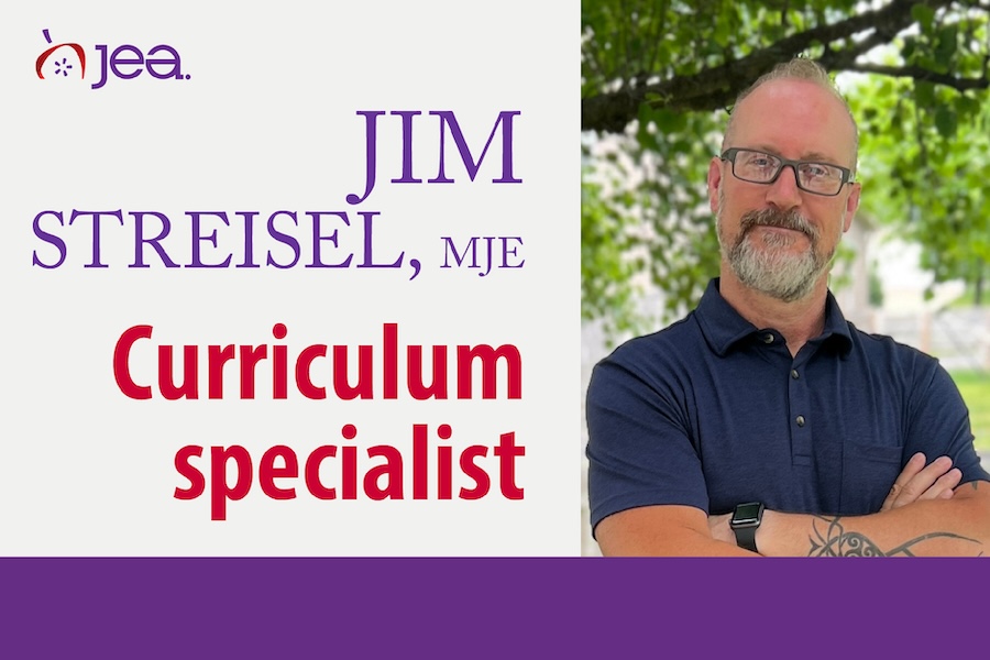 Jea Curriculum Specialist, Jim Streisel, MJE