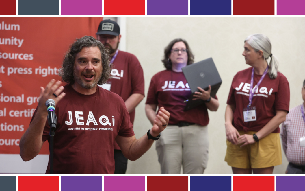 Speakers at the 2024 JEA Advisers Institute.