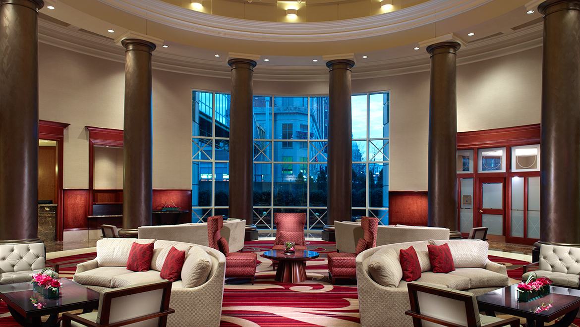 Omni Providence Hotel lobby