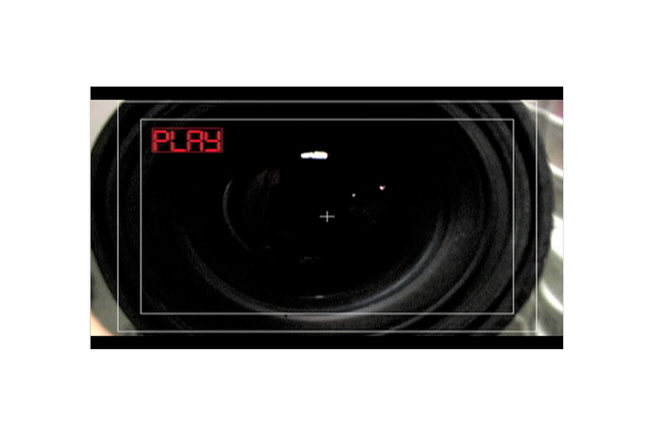 Photo of the lens of a video camera