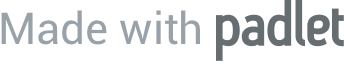 Logo that says Made with Padlet