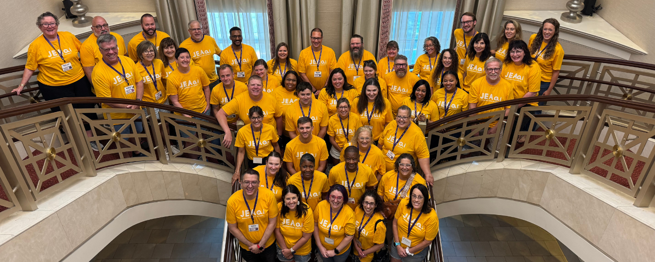 Group photo of the attendees of the 2025 JEA Advisers Institute.