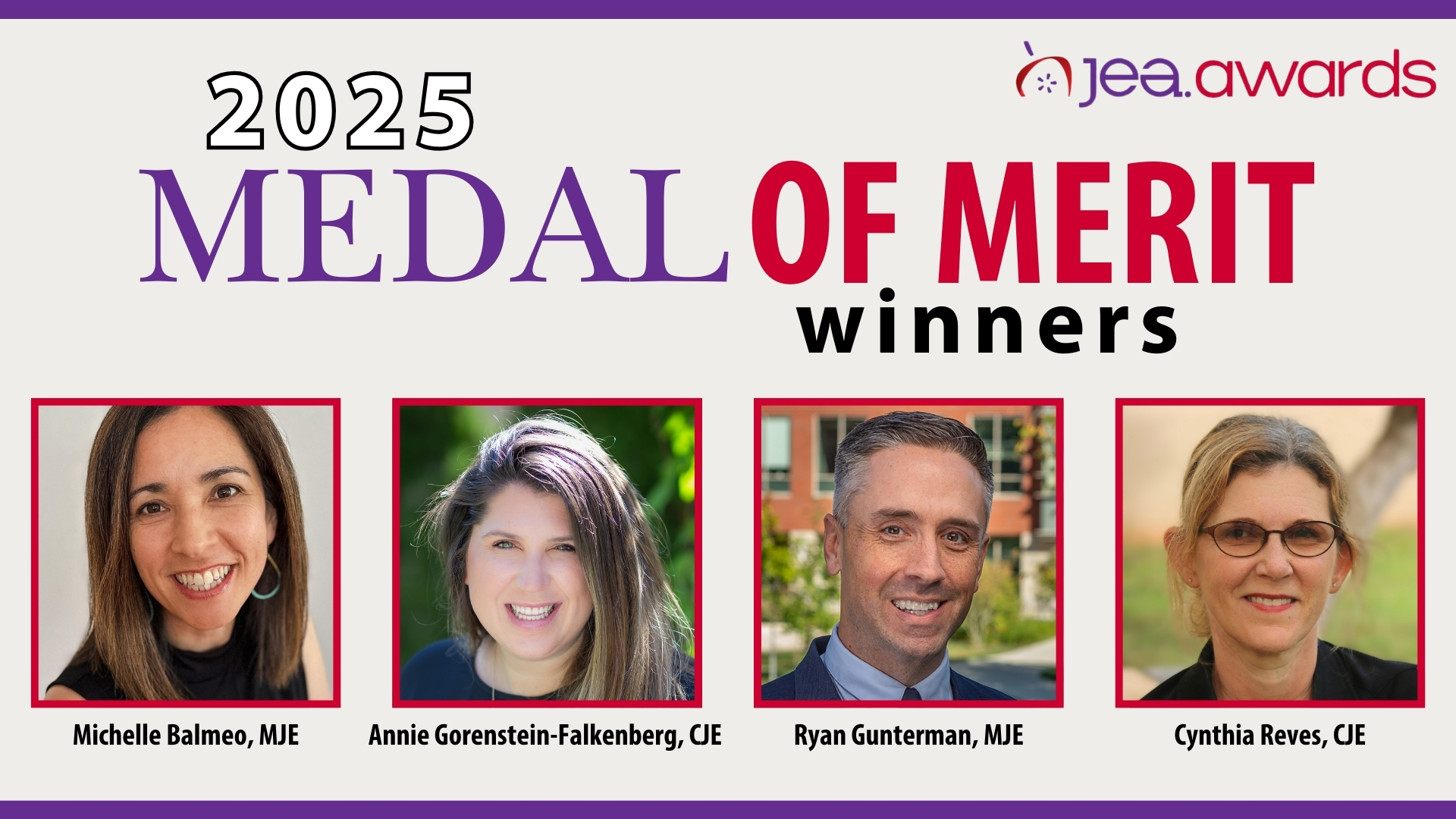 2025 Medal of Merit winners